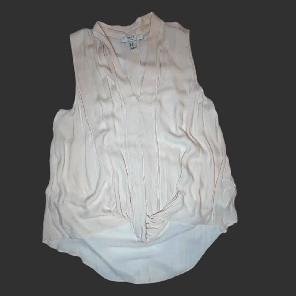 Forever 21 Contemporary Flowy Top XL